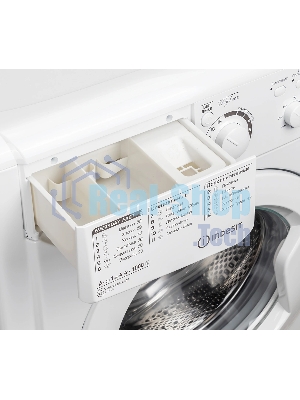 Стиральная машина Indesit EWUC 4105 CIS белый, загрузка фронтальная 4 кг, 1000 об/мин., класс: А