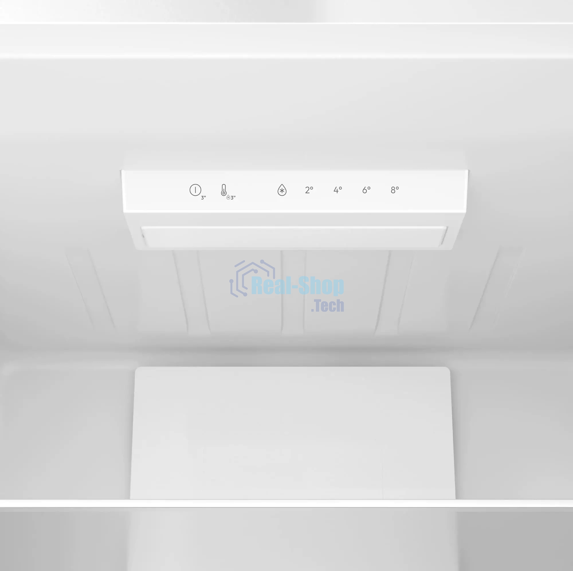 Холодильник Candy CFN6200W белый двухкамерный 243/91л морозилка снизу, No Frost