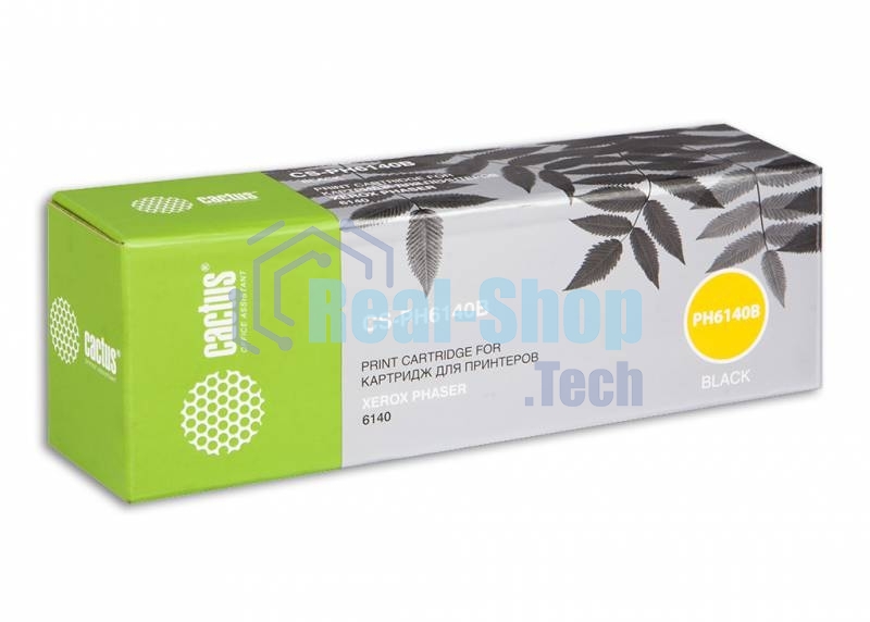 Картридж лазерный Cactus CS-PH6140B (106R01484) черный (2600 стр.) для Xerox 6140