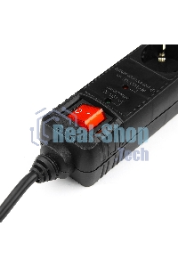 Сетевой фильтр Energenie Сетевой фильтр SPG5-C-10 3m. 16А. черный