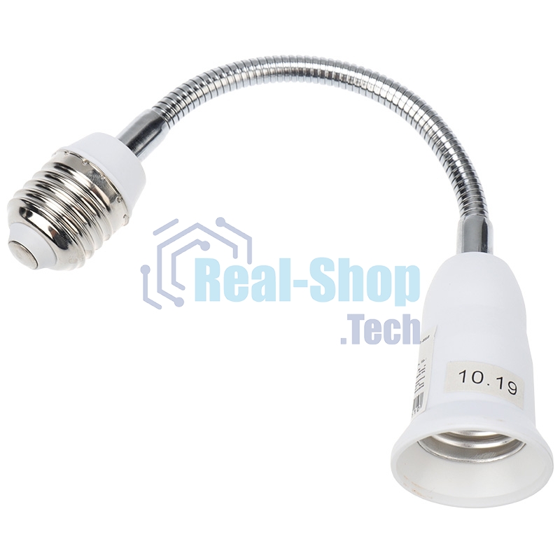 Переходник Rexant Е27-Е27 гибкий 150 мм