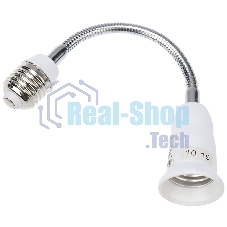 Переходник Rexant Е27-Е27 гибкий 150 мм