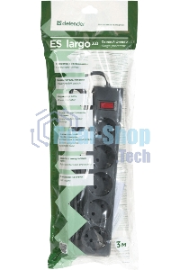 Сетевой фильтр Defender 3M ES LARGO 5OUTL.