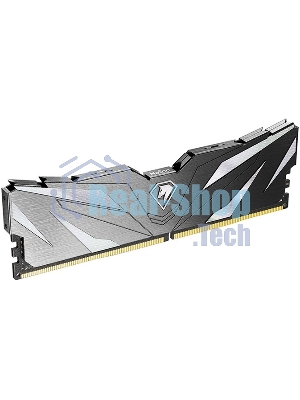 Оперативная память NETAC, DDR4, 8GB (1x8GB), 3200MHz, CL16, DIMM, с радиатором, черный
