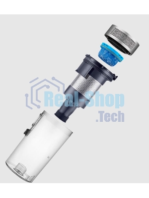 Пылесос вертикальный Samsung Jet VS15A6031R5/EV серебристый, питание от аккумулятора, 150 Вт, уборка сухая, пылесборник 0.8 л, работа от АКБ max 40 мин