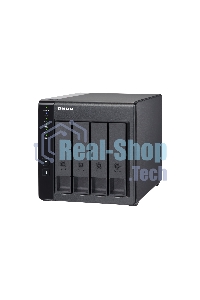 Полка расширения сетевого хранилища без дисков channel QNAP DAS TR-004 4 Bay 2.5/3.5 SATA Type-C USB 3.1 Gen 1 (5 Gb/s) Direct Attached Storage with Hardware RAID