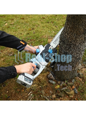 Пила цепная аккумуляторная в кейсе DEKO DKCHS 40 PRO [063-4357] 2х20В, 2x4.0А·ч, 2 з/у