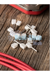 Наконечник штыревой втулочный изол. НШвИ(2) 0.5-8 (уп.50шт) EKF nhvi2-0.5-8