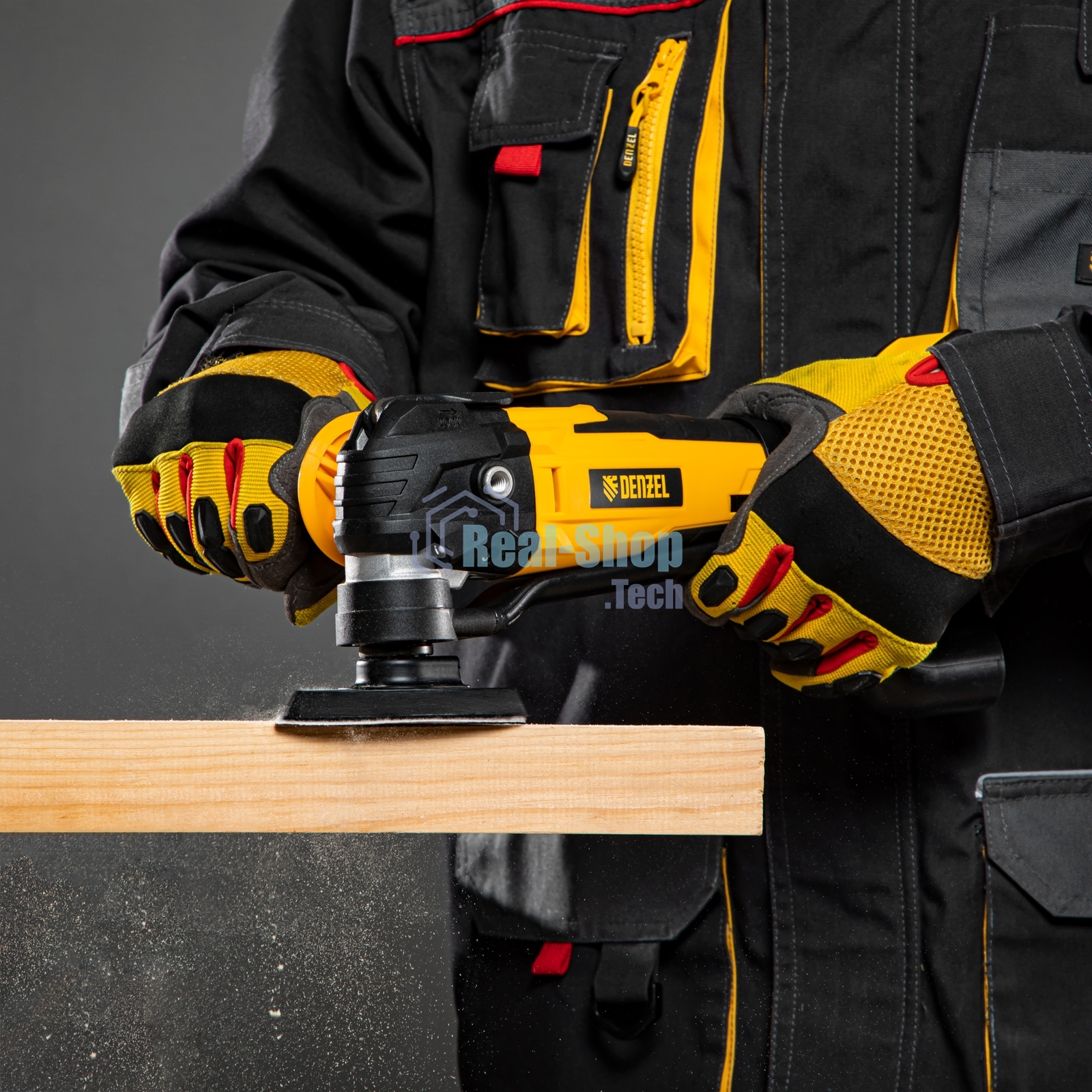 Многофункциональный инструмент аккумуляторный Denzel MTL-IB-18-02 Li-Ion 18 В 15 Ач 28401