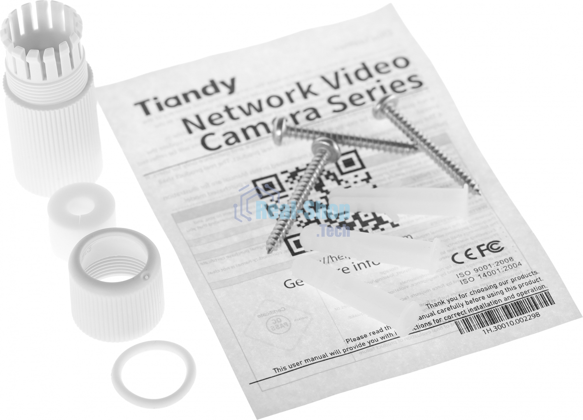 Камера видеонаблюдения IP Tiandy AK TC-C321N I3/E/Y/4мм 4-4мм цв. корп.:белый