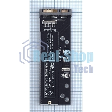 Переходник SATA на 12+6pin SSD для Macbook Air 2010-2011 A1369 A1370 Переходник SATA на 12+6pin SSD для Macbook Air 2010-2011 A1369 A1370