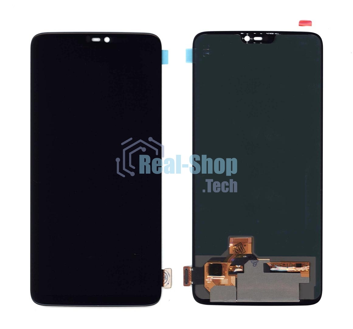 Дисплей для OnePlus 6 OLED черный