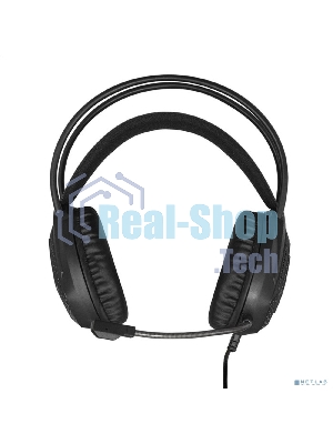 Гарнитура Exegate Cosmos HS-704GL чёрный, проводная, USB, виртуальный звук 7.1, подсветка
