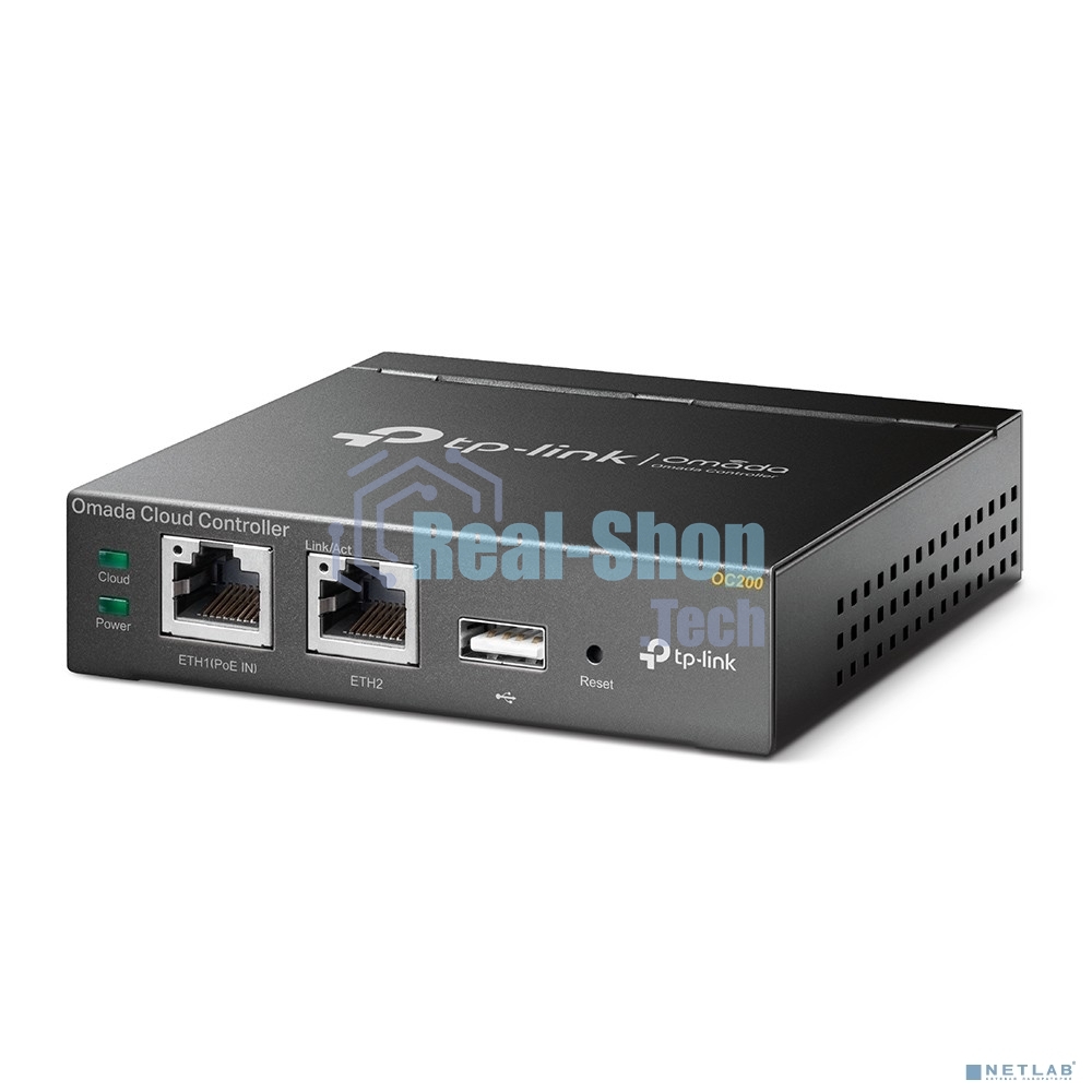 Контроллер TP-Link Omada OC200 10/100BASE-TX черный