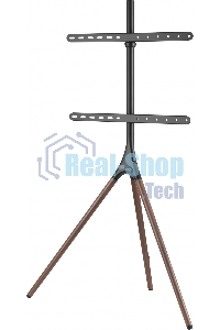 Подставка для телевизора Cactus CS-ST1246BKWN черный/орех 45