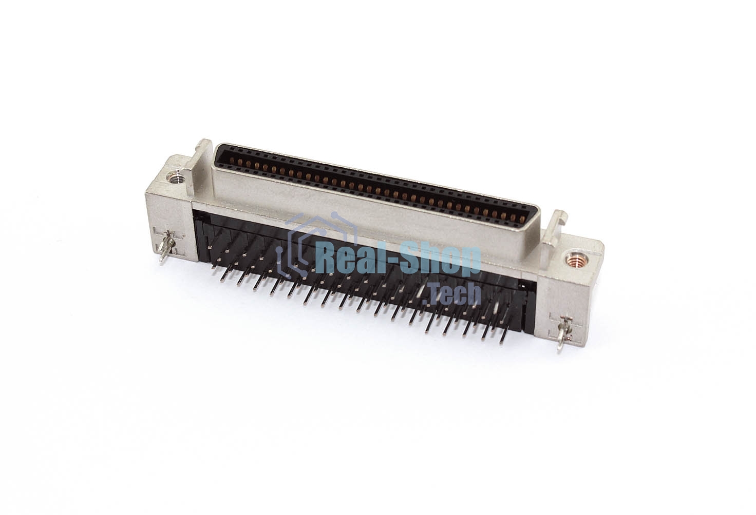 Разъем SCSI тип HPCN 68 пин для монтажа на плату, сквозная пайка