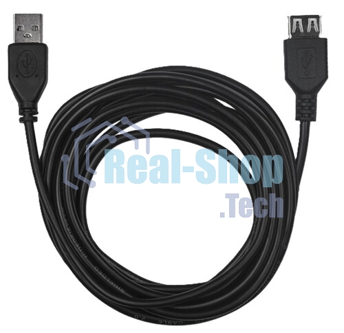 Кабель USB 2.0 A (M) - A (F), 3м RITMIX RCC-063
