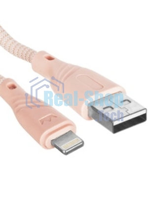 Кабель Crown USB - Lightning CMCU-011L red