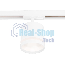 Трековый однофазный светильник Ambrella light GL5369 WH белый GX53 max 12W