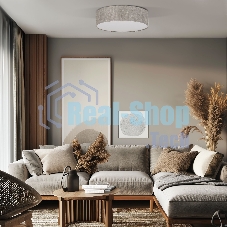 Потолочный светильник с тканевым абажуром 5637 Rondo Linen