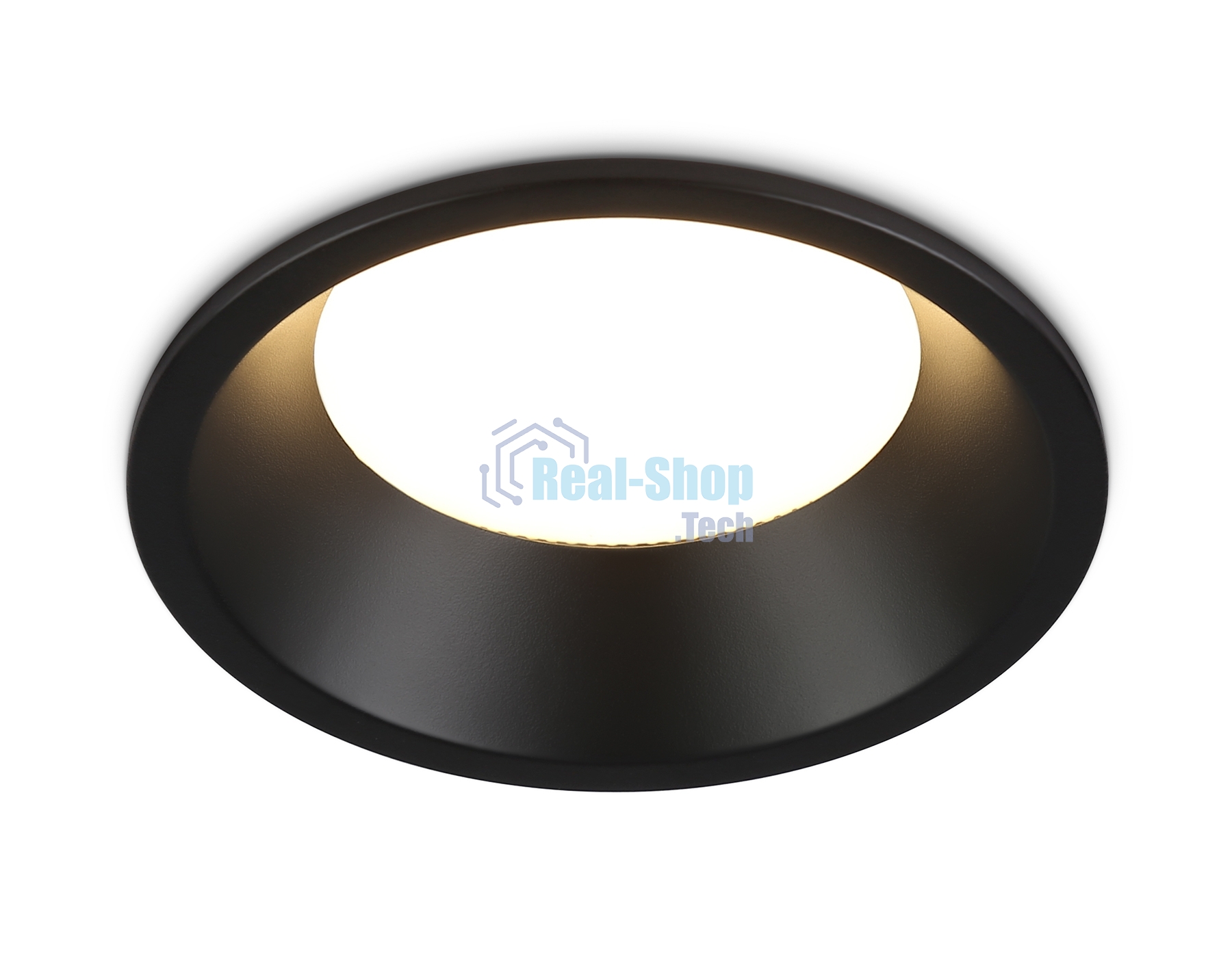 TN6759 BK черный IP44 GX53 max 15W D105*33