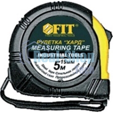 Рулетка FIT 17205корпус прорезиненный, 