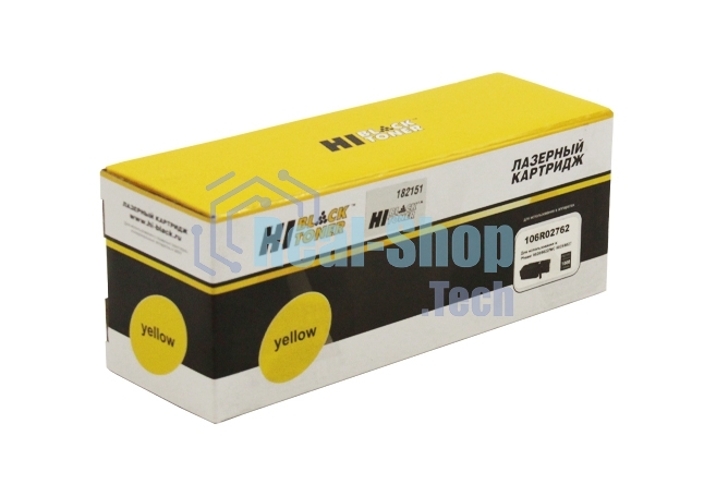 Расходные материалы Hi-Black 106R02762 Картридж для Xerox Phaser 6020/6022/ WC 6025/6027 (Hi-Black) 106R02762, Y, 1К      