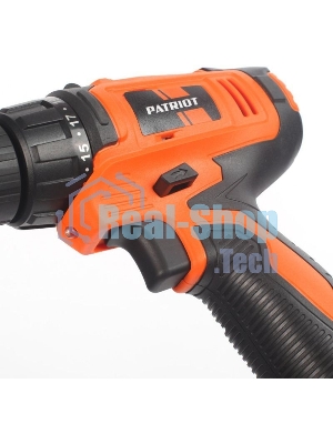 Дрель-шуруповерт Patriot BR 104Li, 12 В, 1,5 Ач, 20 Нм, щеточный