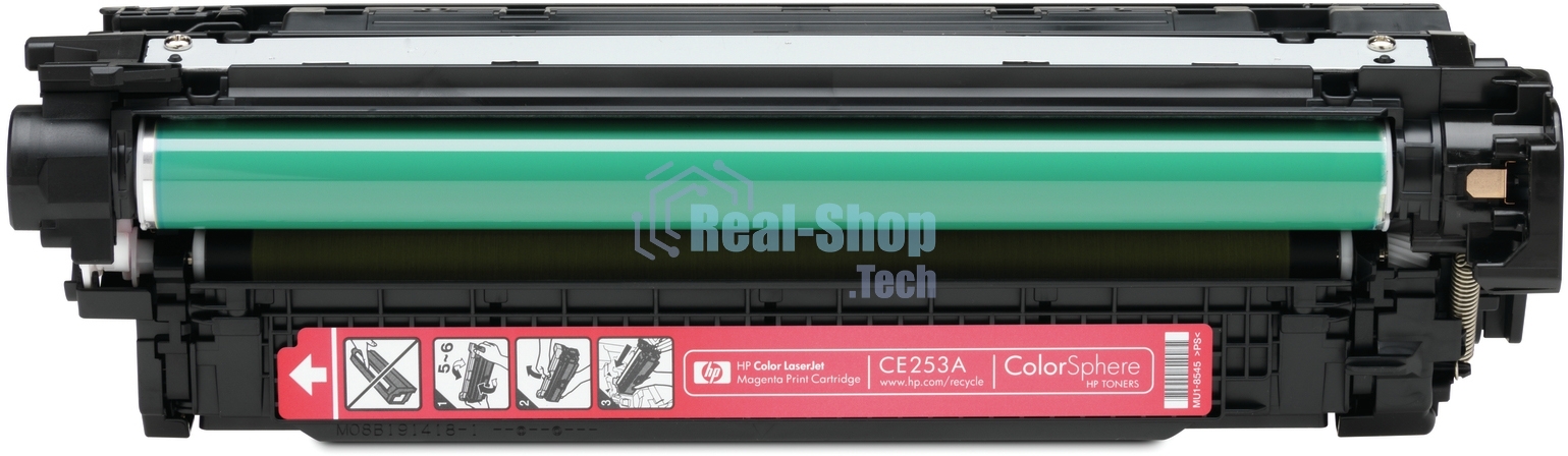 Картридж лазерный HP CE253A пурпурный CLJ CM3530/CP3525 (7000 стр.)