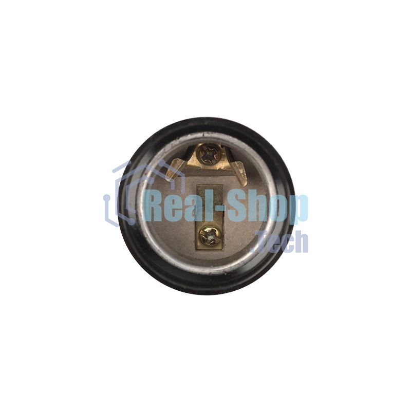 Патрон карболитовый Rexant подвесной Е27 черный c этикеткой