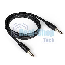 Кабель аудио Exegate EX284942RUS EX-CCA-404-1.2 (3.5мм Jack M/3.5мм Jack M, 1,2м, позолоченные контакты)