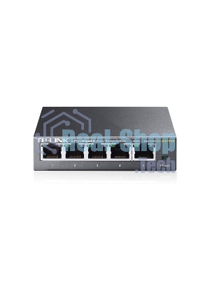 Коммутатор сетевой TP-Link SMB TL-SG105E 5-Port Gigabit Desktop Easy Smart Switch, 5 10/100/1000Mbps RJ45 ports, MTU/Port/Tag-based VLAN, QoS, IGMP Snooping