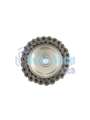 Щетка Matrix для УШМ, 125 мм, М14, Чашка, крученая проволока 0,35 мм