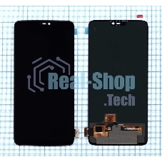 Дисплей для OnePlus 6 OLED черный