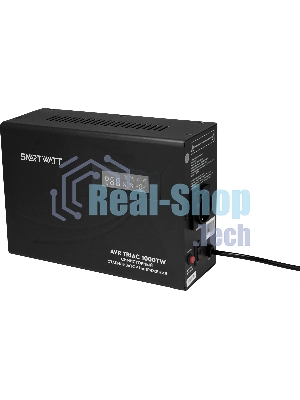 Стабилизатор напряжения Smartwatt AVR Triac 1000TW 1000ВА черный