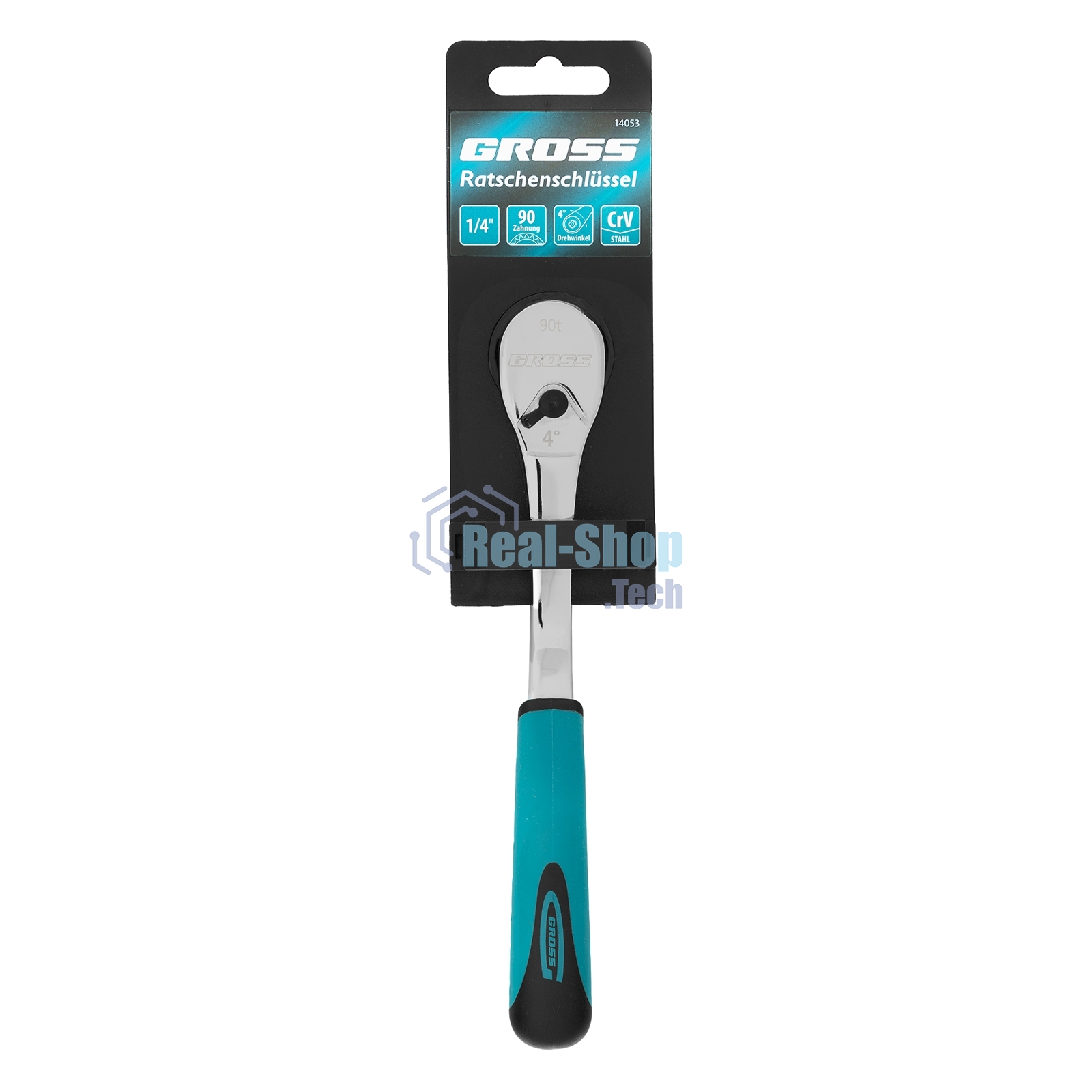 Ключ-трещотка Gross 1/4
