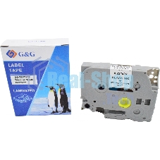 Картридж ленточный G&G GG-TZES211 черный на белом 6x8 для Brother 1010/1280/1280VP/2700VP