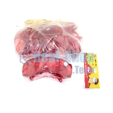 Очки защитные ПРОФЕССИОНАЛ красные 5 шт