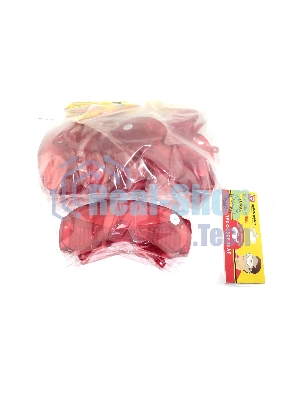 Очки защитные ПРОФЕССИОНАЛ красные 5 шт