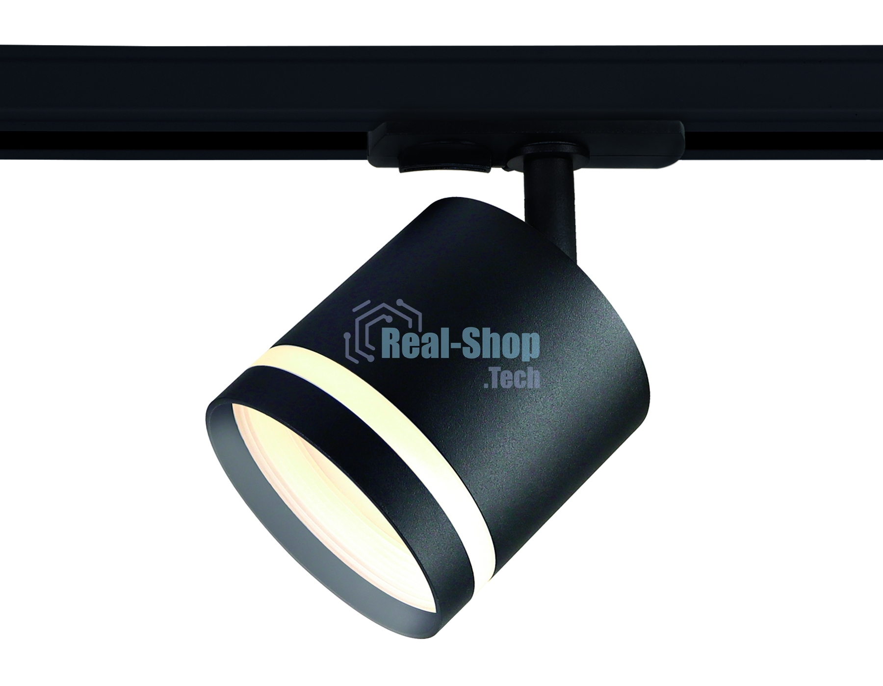 Трековый однофазный светильник Ambrella light GL5372 BK черный GX53 max 12W