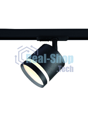 Трековый однофазный светильник Ambrella light GL5372 BK черный GX53 max 12W