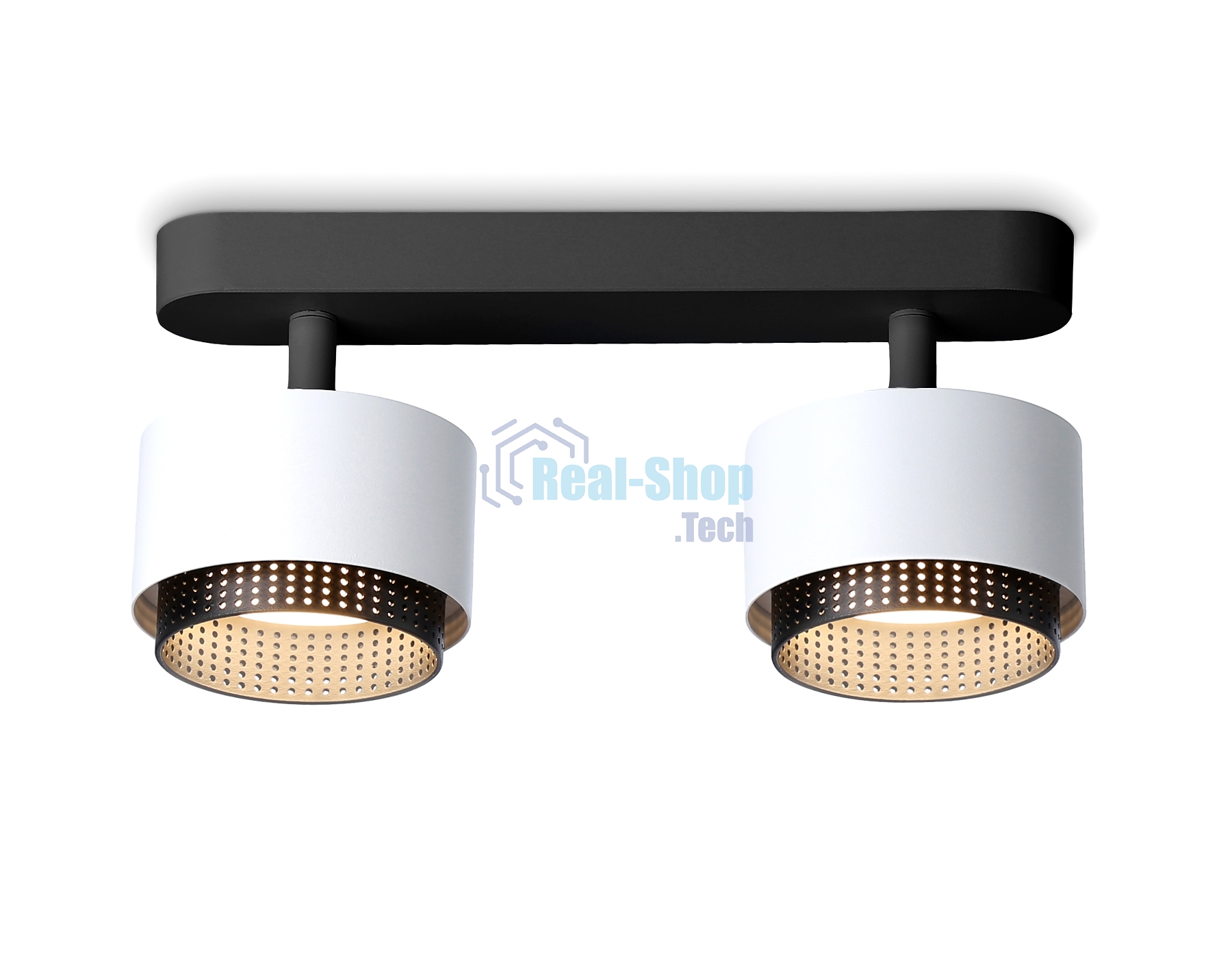 Светильник Ambrella light TN71285/2 WH/BK белый/черный GX53/2 max 12W 270*95*137