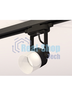 Светильник Ambrella light XT6602086 PBK/FR черный полированный/белый матовый MR16 GU10 (C6602, N6252)