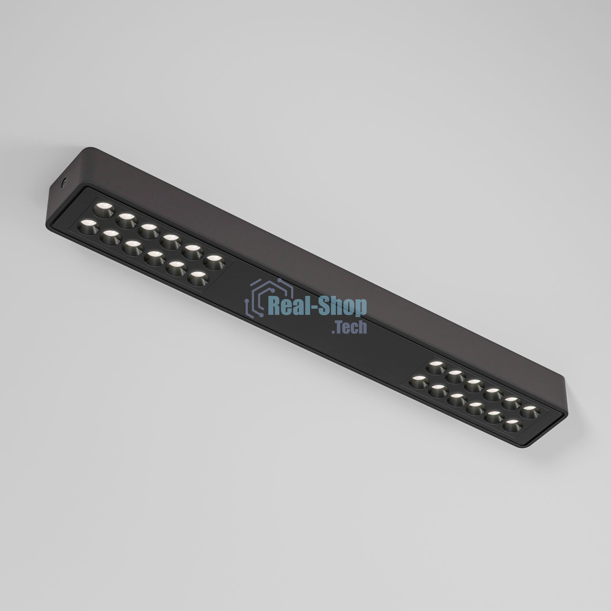 25115/LED 16W 4000K / Светильник потолочный светодиодный / черный