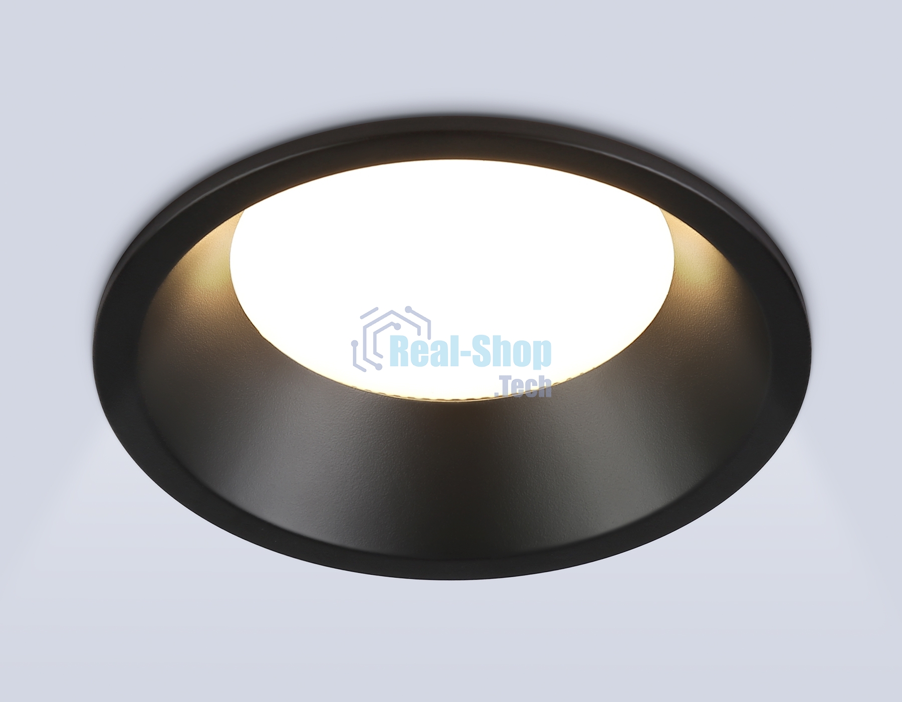 TN6759 BK черный IP44 GX53 max 15W D105*33