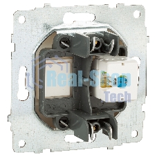 Ovivo Механизм роз. комп. 1-местн. (RJ45 CAT6), белый, 600-000301-229