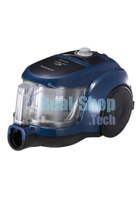 Пылесос Samsung VCC4520S36 синий/черный, 350/1600 Вт, уборка сухая, пылесборник контейнер 1.3 л