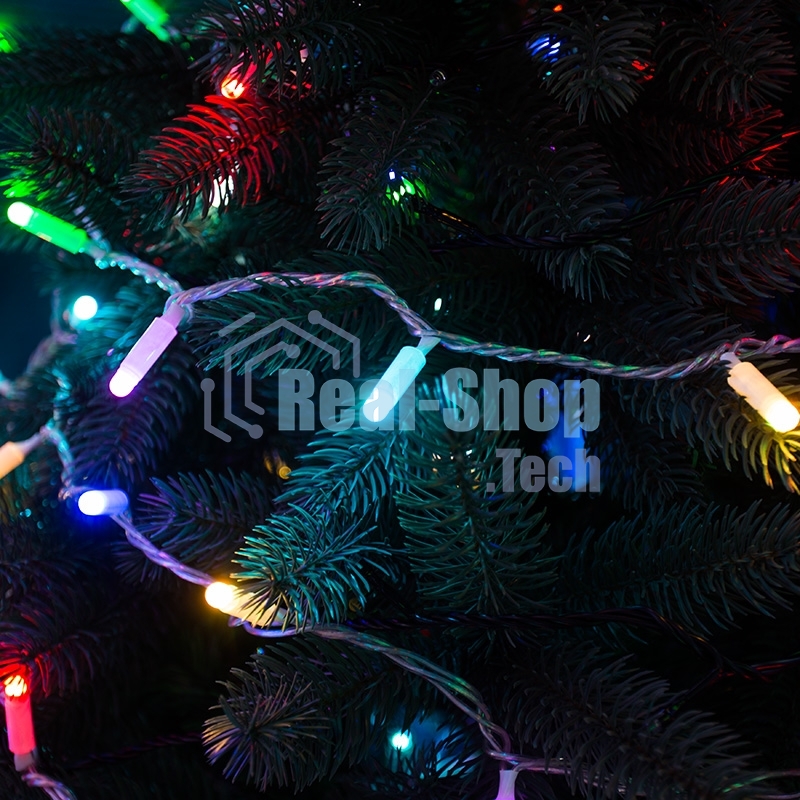 Гирлянда Neon-night Нить 10м, 100 LED, RGb. свечение с динамикой (при использовании контроллера), 230 В