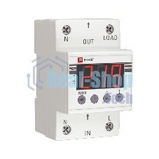 Реле напряжения с дисплеем MRV 63А PROxima EKF MRV-63A