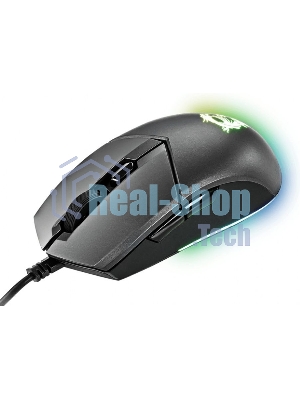 Мышь проводная MSI Clutch GM11 черный, 5000 dpi, USB, кнопки - 6